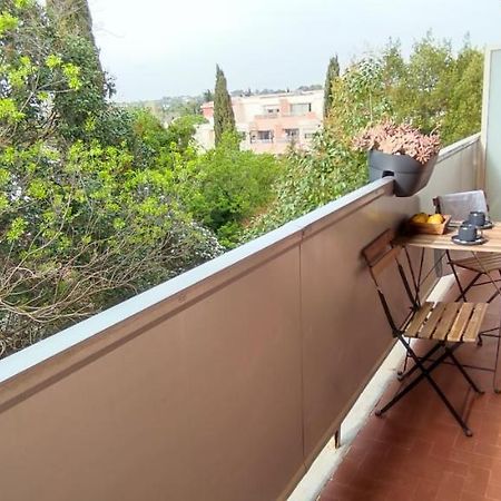 Michelet Studio Climatise Avec Balcon Et Parking Ferme Montpellier Extérieur photo